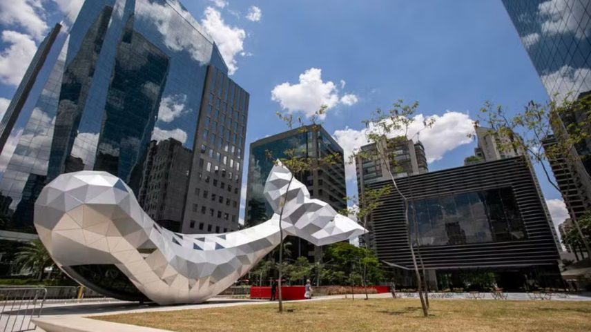 Edifício da Baleia, na Faria Lima (Foto: Divulgação)