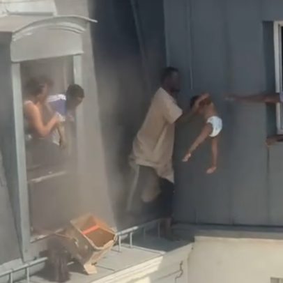 'Herói salva crianças de incêndio em Paris e será condecorado por bravura'