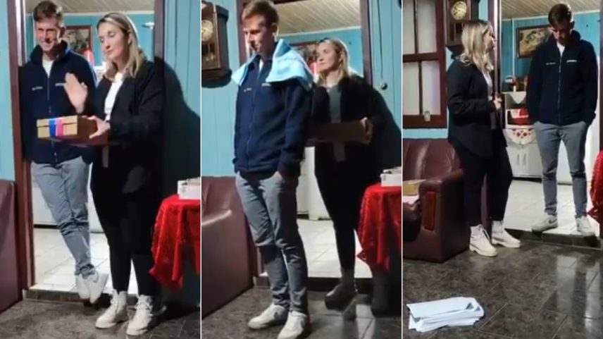 Mulher viraliza ao expor traições do marido na frente da família (Foto: Reprodução X)