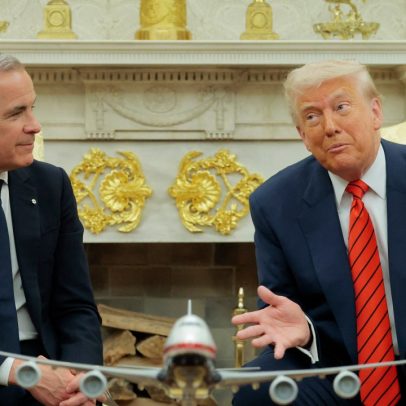Trump ameaça impor tarifas ao Canadá por apoio à Palestina