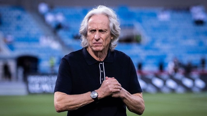 Jorge Jesus no fim da última temporada (Foto: Reprodução/Redes Sociais)