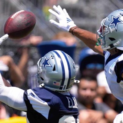 Kaiir Elam brilha em treino dos Cowboys com interceptação e celebração inusitada
