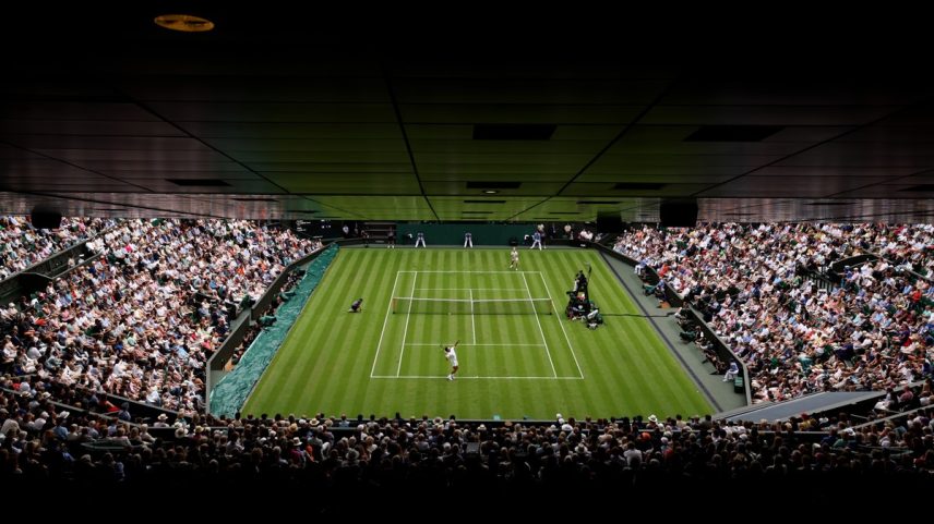 Quadra Central de Wimbledon — Foto: Clive Brunskill/Getty Images via Bloomberg
