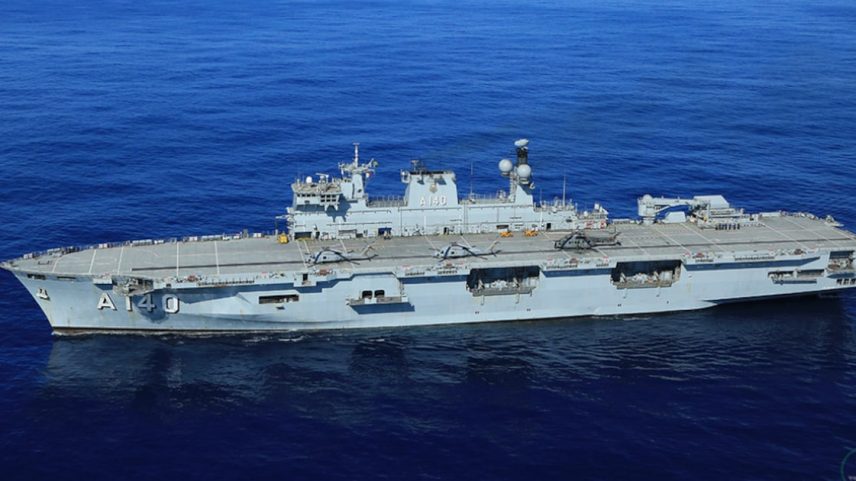 Maior porta-helicóptero da América Latina será palco de finais de campeonatos de e-sports no Rio Innovation Week (Foto: Divulgação: Marinha do Brasil)