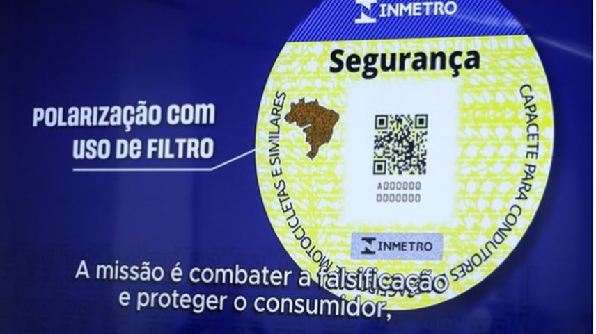 Selo de segurança do Inmetro (Foto: Divulgação)