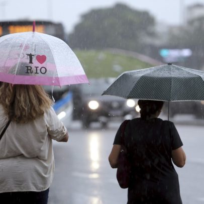 Inmet alerta para chuvas intensas no RJ e frio persiste no Centro-Sul nesta quarta