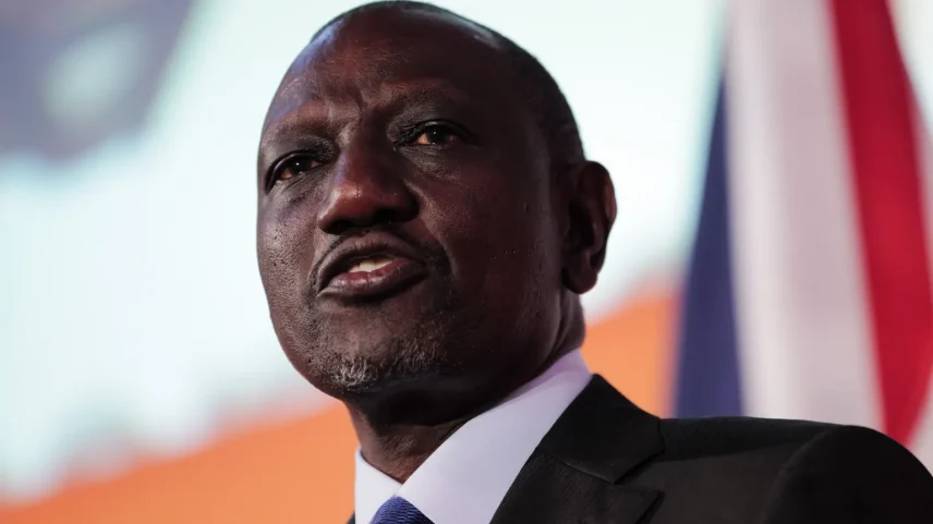 William Ruto enfrentou um crescente ressentimento público desde que se tornou presidente (Foto: Bloomberg via Getty Images)