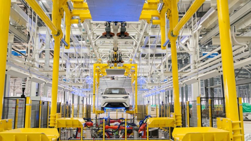 Unidade da chinesa BYD inaugurada em Camaçari, na Bahia (Foto: Divulgação/BYD)