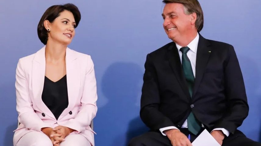 Michelle e Jair Bolsonaro (Foto: Agência O Globo)