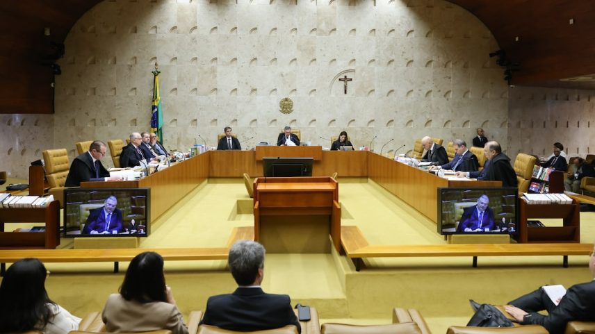 Sessão do plenário do Supremo Tribunal Federal (Foto: Ton Molina/STF)