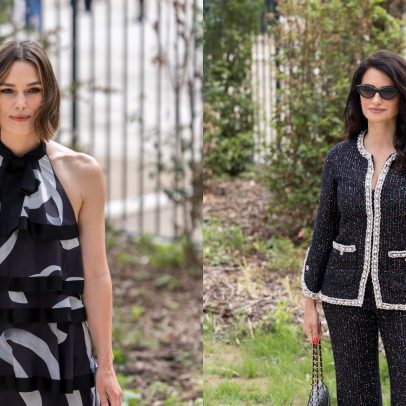 Famosos marcam presença no desfile da Chanel no segundo dia de moda