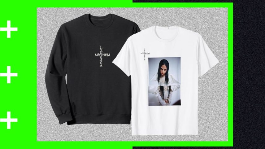 A loja oficial da Lady Gaga na Amazon apresenta uma variedade de produtos fofos da Mayhem para você comprar. Selecionamos algumas das melhores peças para você conferir agora. (Foto: Reprodução)