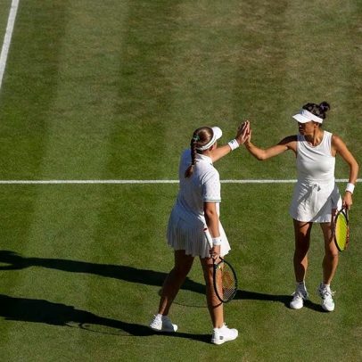 Hsieh e Ostapenko buscam conquistar o quinto título de Wimbledon juntas