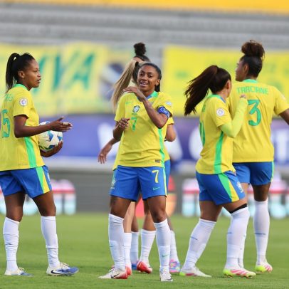 Brasil vence Bolívia com três gols de Kerolin e se aproxima das semifinais da Copa América