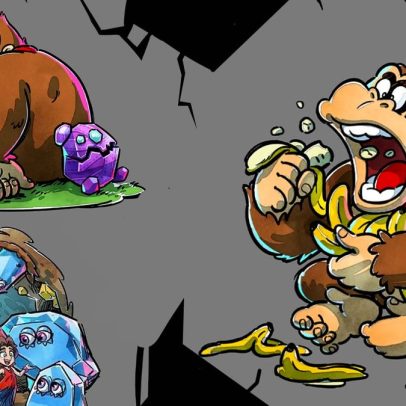 Arte da tela de carregamento de Donkey Kong Bananza impressiona fãs e críticos