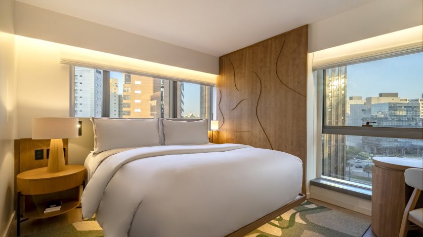 The Westin São Paulo: 187 quartos. (Foto: Tadeu Brunelli/Divulgação)