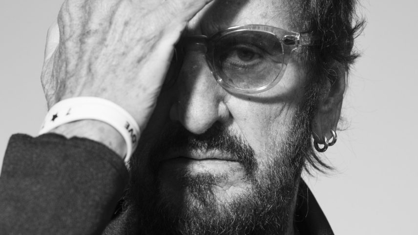 Ringo Starr, o baterista, em uma apresentação. (Foto: Thea Traff/New York Times)