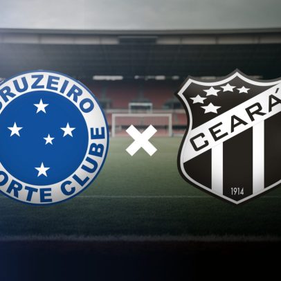 Cruzeiro e Ceará se enfrentam ao vivo na disputa do Brasileirão