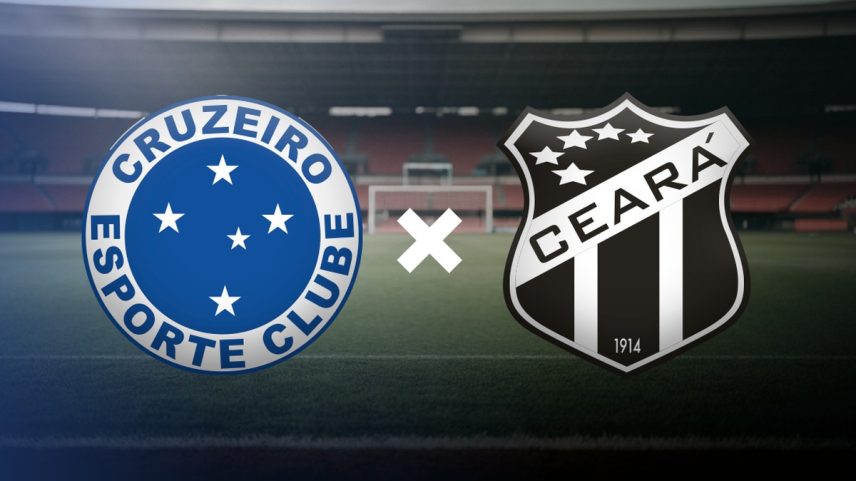 Cruzeiro x Ceará pelo Brasileirão (Foto: Editoria de Arte)