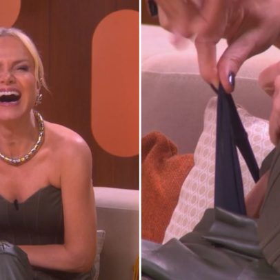 Eliana provoca risadas ao revelar segredos sobre sua lingerie no 'Saia Justa'