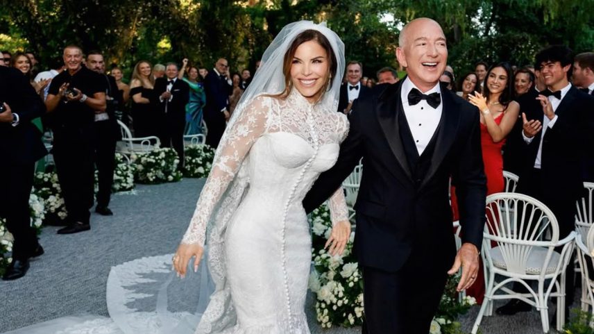 Lauren Sánchez Bezos e Jeff Bezos (Foto: @laurensanchezbezos/Instagram)