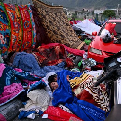 Guatemaltecos enfrentam noites nas ruas após terremotos que deixaram três mortos