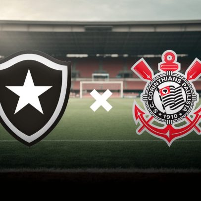 Botafogo e Corinthians se enfrentam no Brasileirão; veja onde assistir ao vivo
