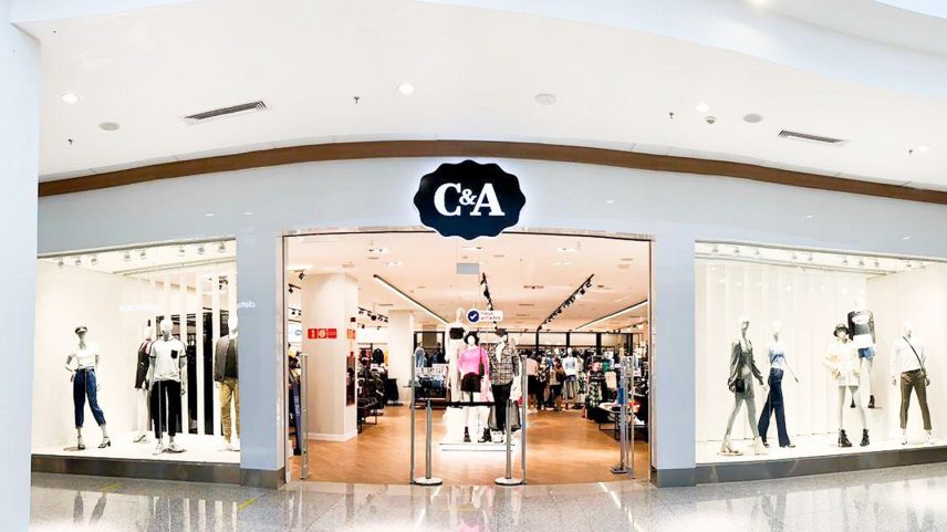 Fachada da loja da C&A no shopping Catuai Palladium (Foto: Divulgação)