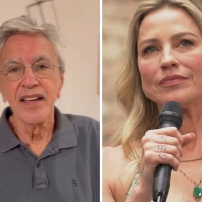 Luana Piovani e Caetano Veloso protagonizam situação constrangedora em evento