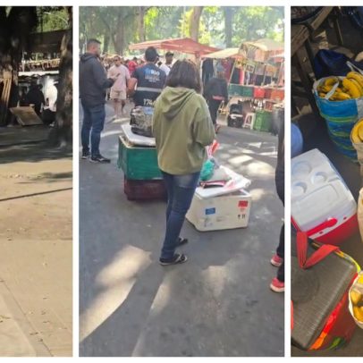 Feira da Glória proíbe barracas de comida e feirantes denunciam prejuízos