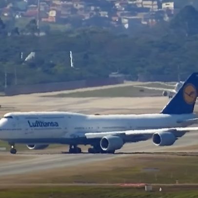 Boeing enfrenta situação de emergência com 'mayday' em Guarulhos
