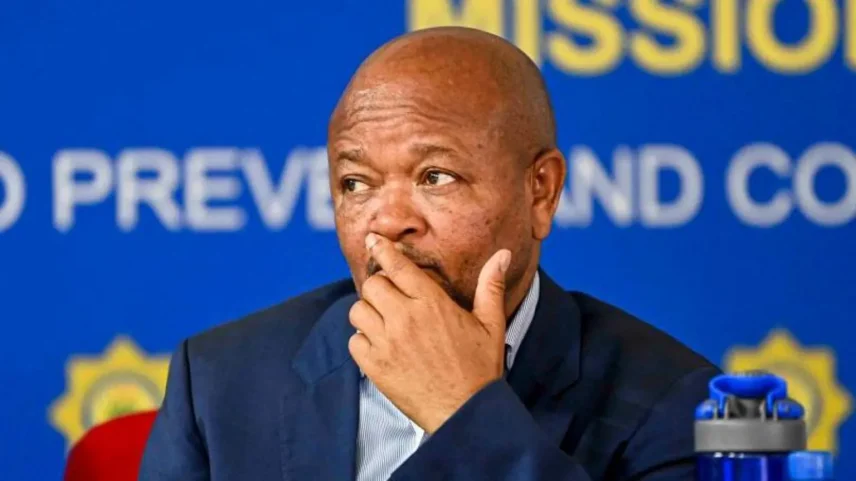 Ministro da Polícia Senzo Mchunu rejeitou as "alegações infundadas" (Foto: Gallo via Getty Images)