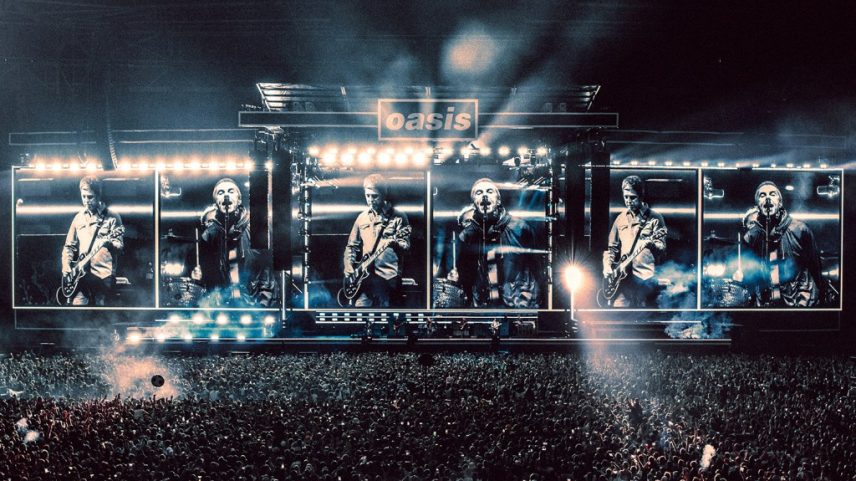Oasis deu início à sua turnê de reunião Live '25 em Cardiff, País de Gales, no dia 4 de julho, com um setlist de 23 músicas. (Foto: Reprodução)