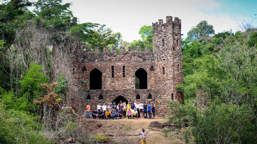 Castelo Scravoni em Caconde (SP) (Foto: Reprodução/Turismo Caconde)