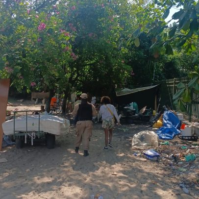 Prefeitura realiza ação no Jardim de Alah para remover ferro-velho e apoiar moradores de rua