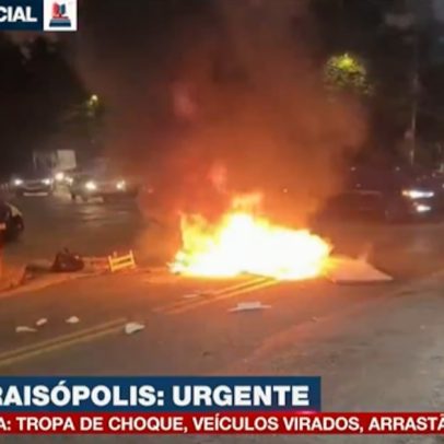 Equipe da Band sofre ataque durante cobertura de protesto em Paraisópolis