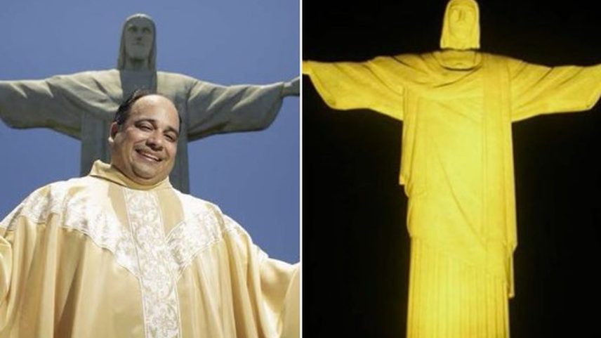 Padre Omar, reitor do Cristo Redentor (Foto: Reprodução)