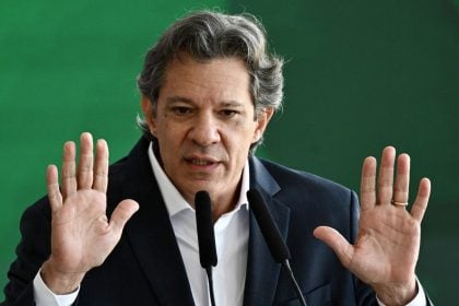 Ministro da Fazenda, Fernando Haddad. (Foto: Evaristo Sá/AFP)