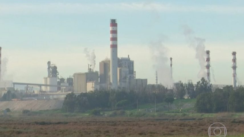 Emissões de carbono — Foto: Reprodução/TV Globo