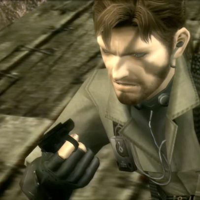 Jogando Metal Gear Solid 3 sem botões sensíveis à pressão causa dores fantasma