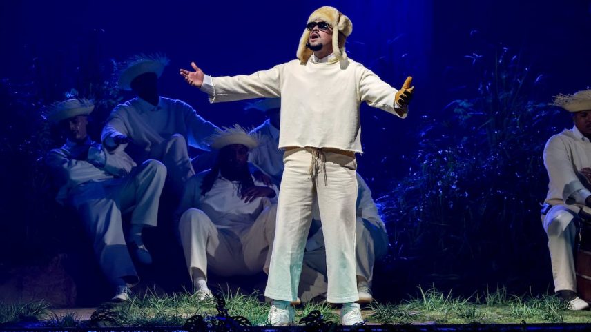 Primeira noite de 'No me quiero ir de aquí' no Coliseu José Miguel Agrelot, em 11 de julho de 2025, em San Juan, Porto Rico. (Foto: Kevin Mazur/Getty Images)