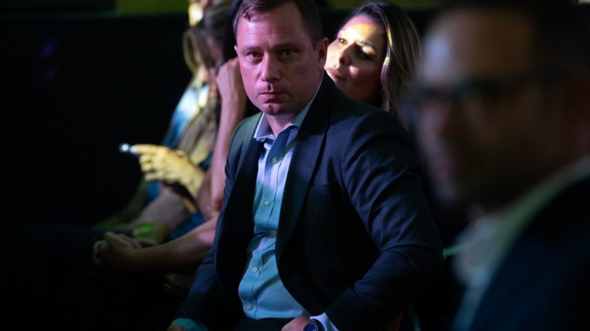 Tenente-coronel Mauro Cid, em evento em São Paulo (Foto: Edilson Dantas/Agência O Globo/03-04-2025)
