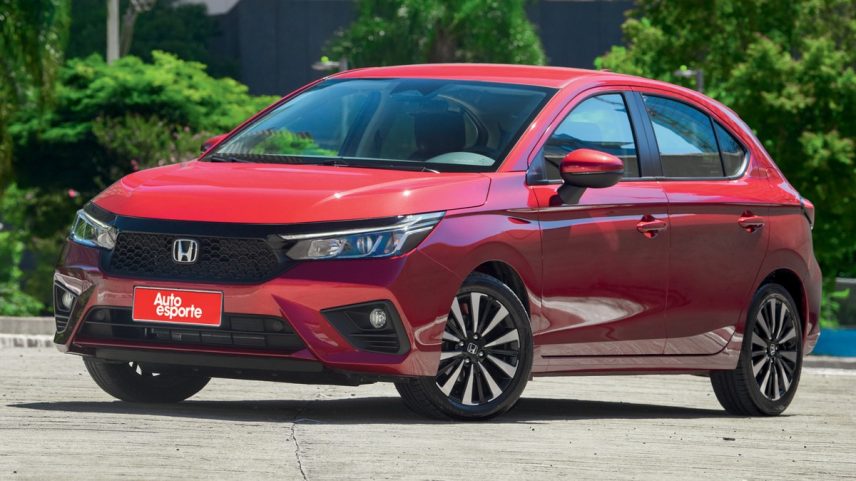 Honda City é único hatch compacto no ranking (Foto: Murilo Góes/Autoesporte)