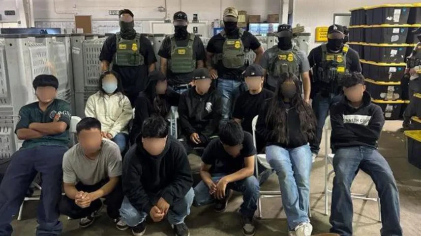 Dez adolescentes estavam entre os 200 detidos - Foto: CBP