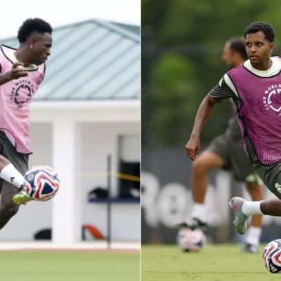 Real Madrid enfrenta desafio nas quartas do Mundial com Vini Jr e Rodrygo em fases distintas