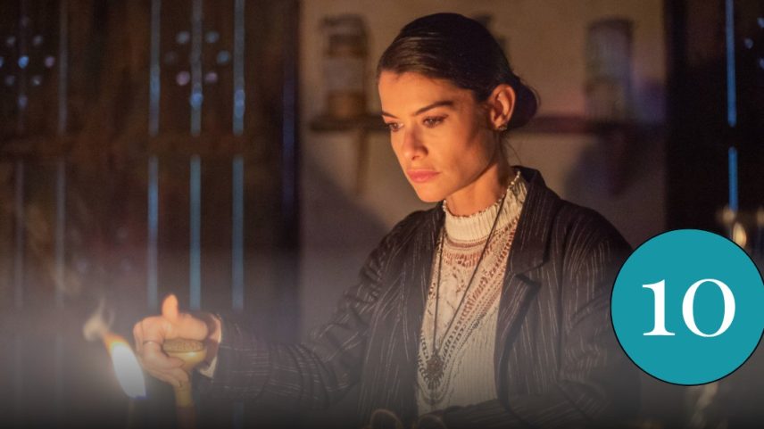 Alinne Moraes em 'Guerreiros do Sol' (Foto: TV Globo)