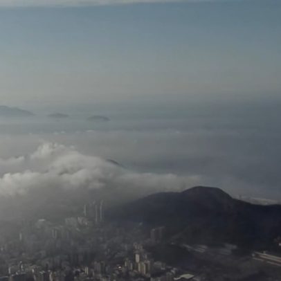 Névoa transforma o Rio e previsão indica temperatura de até 30°C nesta quinta-feira