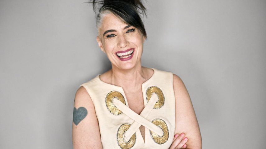 Kathleen Hanna, em uma imagem cedida pela editorial Liburuak. (Foto: Brad Torchia)