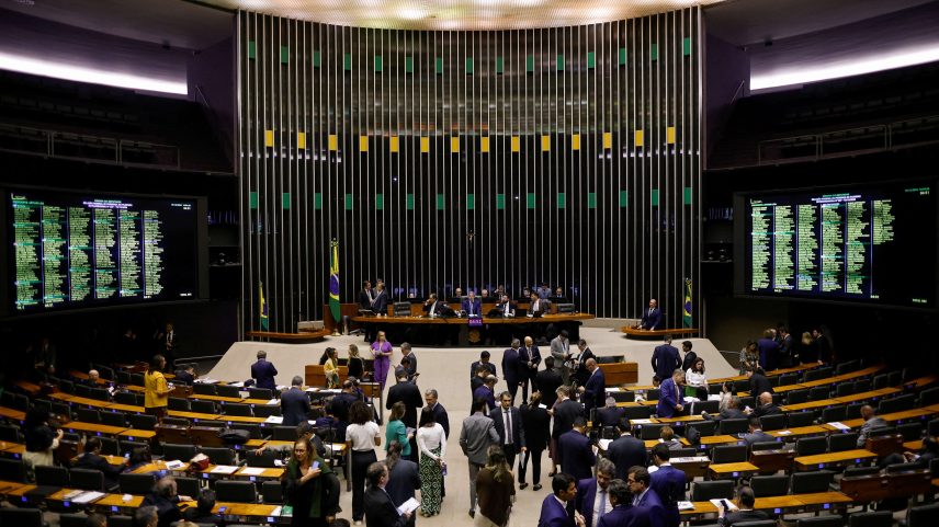 Plenário da Câmara dos Deputados (Foto: REUTERS/Adriano Machado)