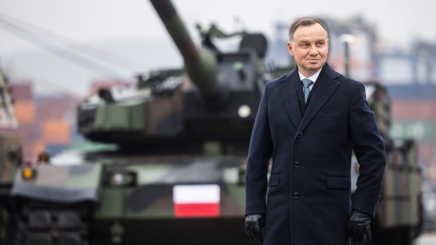 Presidente da Polônia, Andrzej Duda (Foto: AFP)